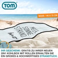 Große elektrische 2-in-1 Kühlbox und Wärmebox (40 Liter), mobil und geräuscharm.