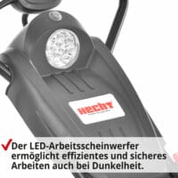 Elektro Schneefräse 2000W Schneeräumer mit Licht