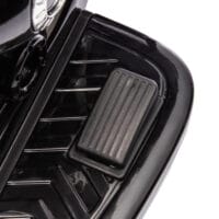 Schwarzes 6V Elektro-Motorrad für Kinder mit LED-Scheinwerfern, ideal für Kinder von 3-6 Jahren. Ein realistisches Fahrerlebnis bei Tag und Nacht.