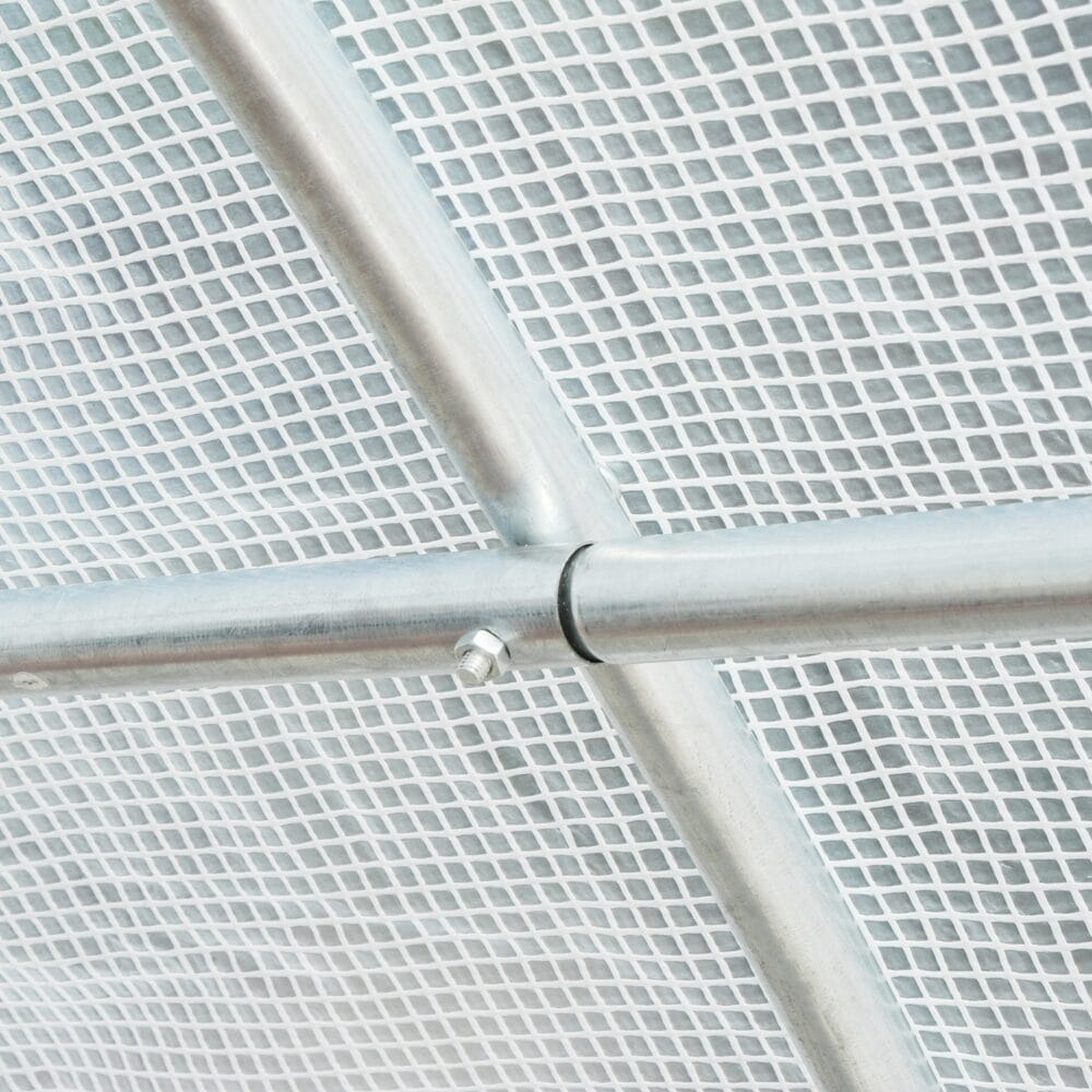 Ersatzfolie für Gewächshaus, Maße 600x300x200 cm, Farbe Weiss.