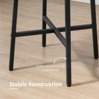 Esstisch für 4 Personen 80x80cm stabil Braun – Produktfoto zeigt modernes Design, hochwertige Materialien und funktionale Eigenschaften ideal für Wohn- oder Arbeitsbereiche. Perfekt als Einrichtungsinspiration oder zur Produktpräsentation in einem Onlineshop.