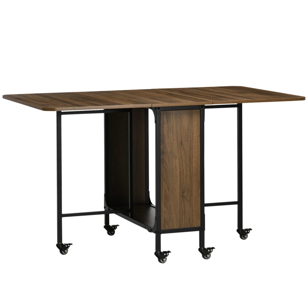 Esstisch klappbar mobil 130x80x74cm Hellbraun – Produktfoto zeigt modernes Design, hochwertige Materialien und funktionale Eigenschaften ideal für Wohn- oder Arbeitsbereiche. Perfekt als Einrichtungsinspiration oder zur Produktpräsentation in einem Onlineshop.