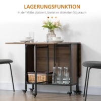 Esstisch klappbar mobil 130x80x74cm Hellbraun – Produktfoto zeigt modernes Design, hochwertige Materialien und funktionale Eigenschaften ideal für Wohn- oder Arbeitsbereiche. Perfekt als Einrichtungsinspiration oder zur Produktpräsentation in einem Onlineshop.