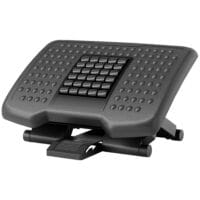 Fussstütze höhenverstellbar ergonomisch Homeoffice Schwarz – Produktfoto zeigt modernes Design, hochwertige Materialien und funktionale Eigenschaften ideal für Wohn- oder Arbeitsbereiche. Perfekt als Einrichtungsinspiration oder zur Produktpräsentation in einem Onlineshop.