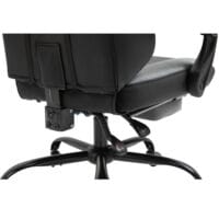 Gaming Sessel ergonomisch mit Kopfstütze & Fussstützen Schwarz – Produktfoto zeigt modernes Design, hochwertige Materialien und funktionale Eigenschaften ideal für Wohn- oder Arbeitsbereiche. Perfekt als Einrichtungsinspiration oder zur Produktpräsentation in einem Onlineshop.