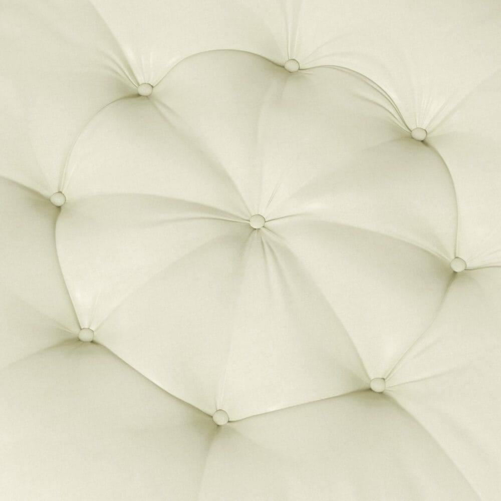 Gartenstuhlauflage mit 10 cm Polsterung für Mondstuhl, aus Polyester, Farbe Beige.