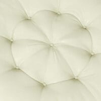 Gartenstuhlauflage mit 10 cm Polsterung für Mondstuhl, aus Polyester, Farbe Beige.