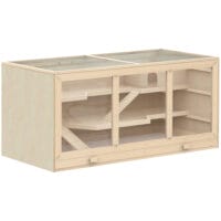 Naturholz-Hamsterkäfig, 115x57x55cm.