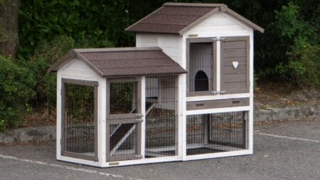 Hasenstall Kaninchenstall Prestige Small - mit Nagerschutz