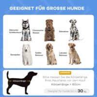 Dunkelblaues, erhöhtes Haustierbett mit Dach, vielseitig einsetzbar.