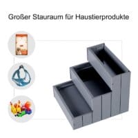 Haustiertreppe Einstiegshilfe mit Stauraum 40,5 x 44,5 x 38 cm