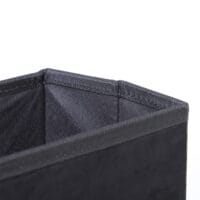 Schwarze faltbare Haustiertreppe, Masse 40x54x48cm, hilft älteren oder kleinen Haustieren beim Erreichen höherer Plätze.