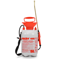 HECHT Drucksprüher mit robustem 5-Liter-Kunststoffbehälter.