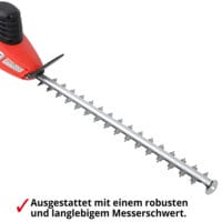 HECHT Elektro Teleskop Heckenschere 675 (750 Watt) für kraftvolles Schneiden.