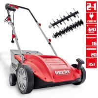 HECHT Elektro Vertikutierer 1420 für die Rasenpflege.
