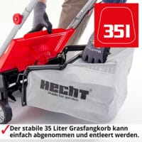 HECHT Elektro Vertikutierer 1420 für die Rasenpflege.