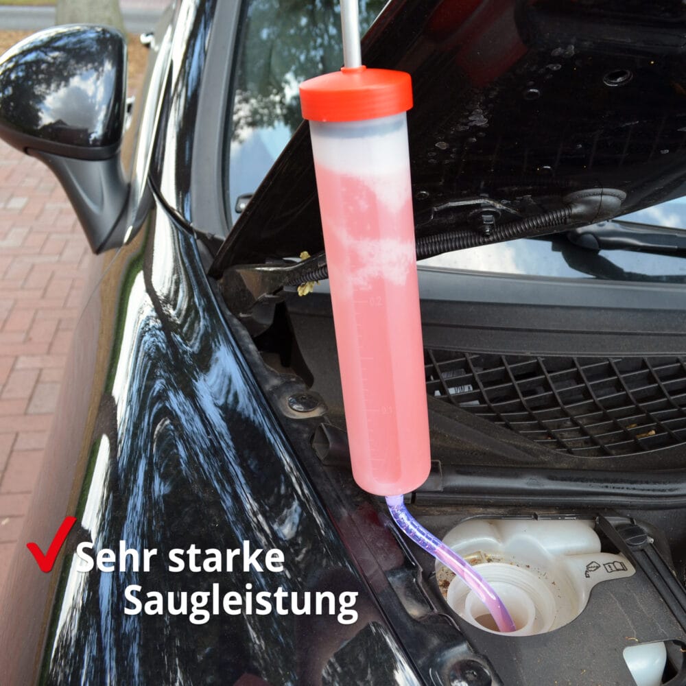 HECHT Profi Absaug Set mit Ölpumpe.