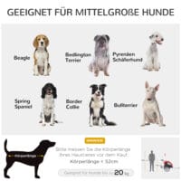 Rot-schwarzer 2-in-1 Hundeanhänger, auch als Jogger nutzbar, Grösse 155x83x108cm. Perfekt für aktive Hunde und Besitzer.