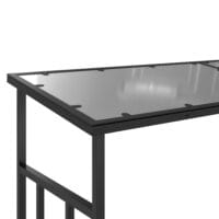 Kaminholzregal 185x62x184 cm, wasserdicht, bis 2000 kg Tragkraft, Schwarz.