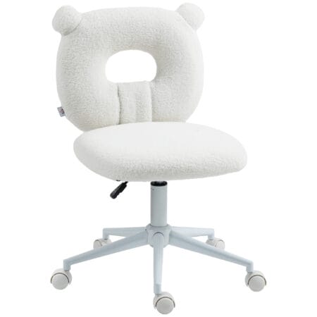 Kinderschreibtischstuhl höhenverstellbar drehbar ergonomisch Weiss – Produktfoto zeigt modernes Design, hochwertige Materialien und funktionale Eigenschaften ideal für Wohn- oder Arbeitsbereiche. Perfekt als Einrichtungsinspiration oder zur Produktpräsentation in einem Onlineshop.