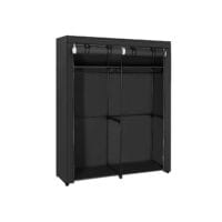 Kleiderschrank aus Stoff, leicht aufzubauen und platzsparend.