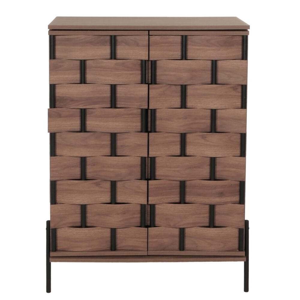 Kommode Sideboard 3D-Flecht-Design Push-to-open109x75x40cm