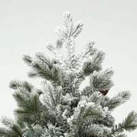 Künstlicher Weihnachtsbaum Christbaum 100cm 130 Spitzen Kunstschnee Grün