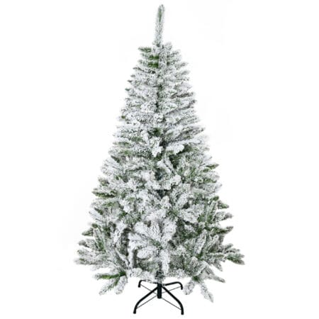 Künstlicher Weihnachtsbaum Christbaum 150cm 358 Spitzen Kiefer Kunstschnee Indoor