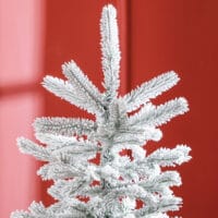 Künstlicher Weihnachtsbaum Christbaum 180cm 1321 Spitzen mit Kunstschnee