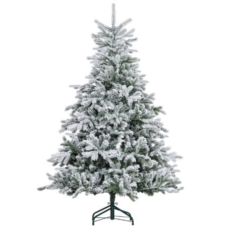 Künstlicher Weihnachtsbaum Christbaum 180cm 1321 Spitzen mit Kunstschnee