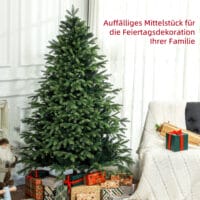 Künstlicher Weihnachtsbaum Christbaum 180cm 1700 Spitzen stabil