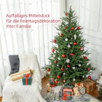 Künstlicher Weihnachtsbaum Christbaum 180cm 2380 Spitzen Grün