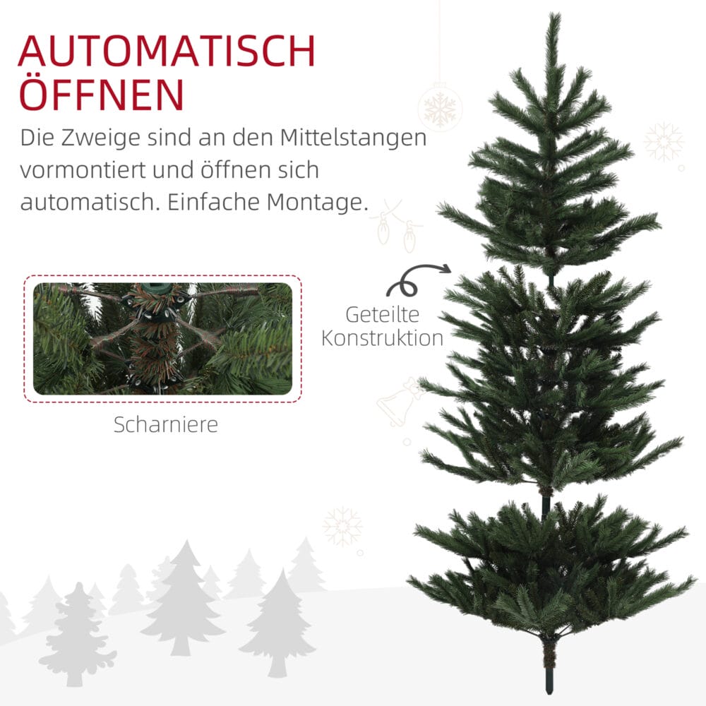 Künstlicher Weihnachtsbaum Christbaum 180cm 467 Spitzen