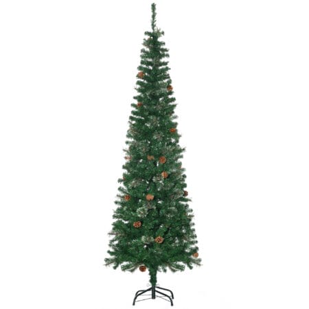 Künstlicher Weihnachtsbaum Christbaum 195cm 556 Spitzen 25 Zapfen