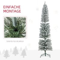 Künstlicher Weihnachtsbaum Christbaum 210cm 405 Spitzen 180 LEDs