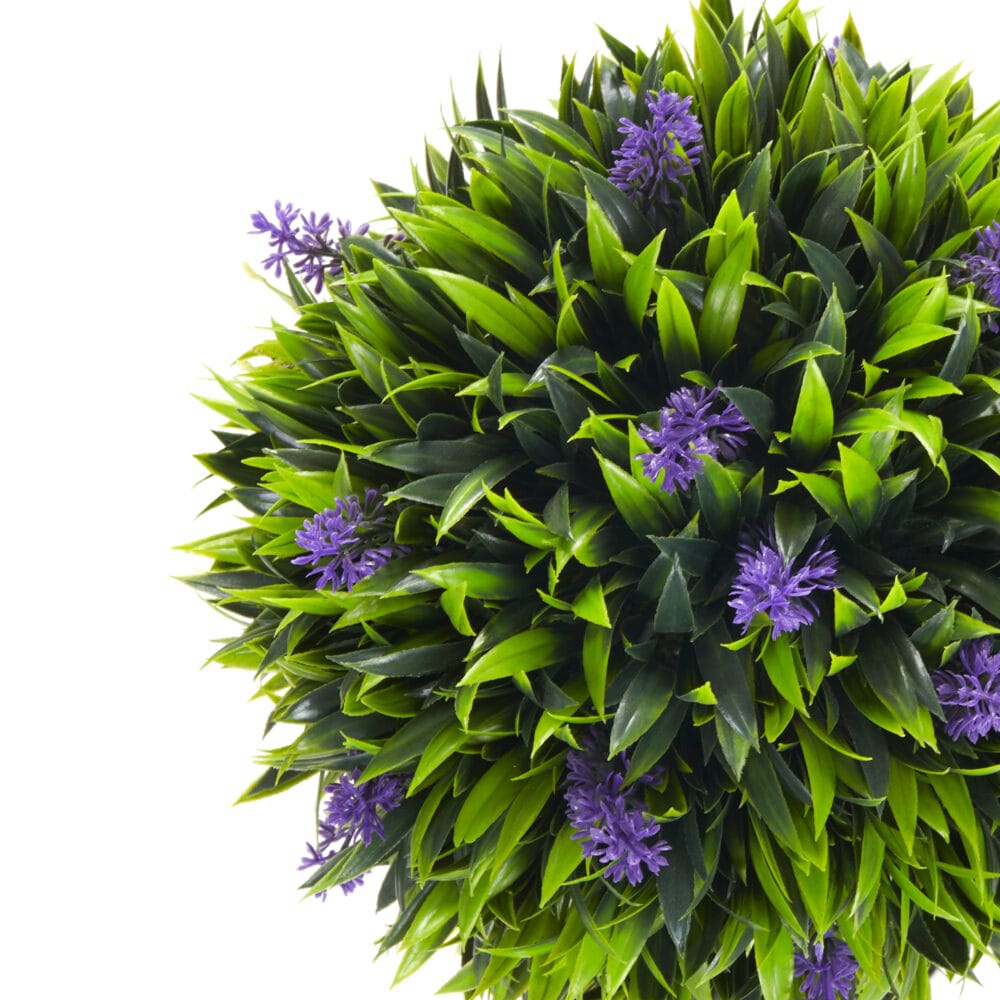 Kunstpflanzen Lavendel im 2er-Set, 60 cm hoch, für Innen- und Außenbereiche.