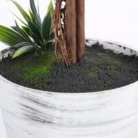 Kunstpflanzen Lavendel im 2er-Set, 60 cm hoch, für Innen- und Außenbereiche.