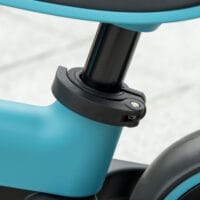 Blaues Laufrad mit höhenverstellbarem Sitz für Kinder von 1,5 bis 3 Jahren, stabil und sicher