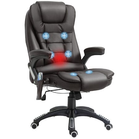 Massagesessel Bürostuhl 6-Punkt Massage Wärmefunktion – Produktfoto zeigt modernes Design, hochwertige Materialien und funktionale Eigenschaften ideal für Wohn- oder Arbeitsbereiche. Perfekt als Einrichtungsinspiration oder zur Produktpräsentation in einem Onlineshop.