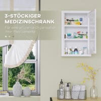 Medizinschrank Hausapotheke Erste-Hilfe-Schrank mit Schloss