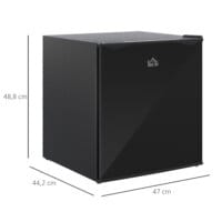 Ein Mini-Gefrierschrank und Gefrierer mit 35 Litern Fassungsvermögen und Temperaturregelung.