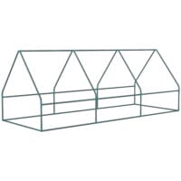 Mini-Gewächshaus UV-beständig, ideal für Pflanzenanzucht, Farbe Grün.