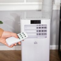 Mobile Klimaanlage 4 Modi mit Fernbedienung 18m2