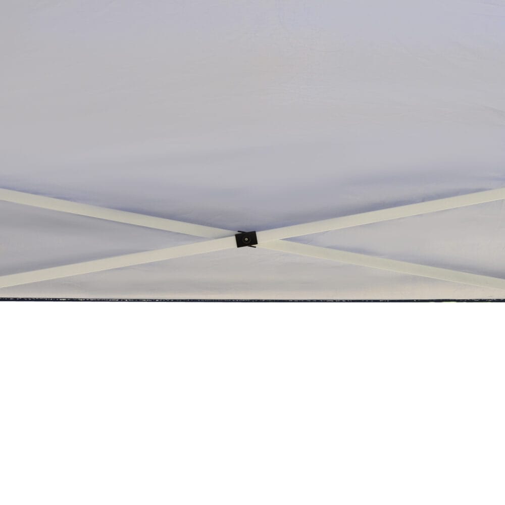 Blauer, wasserabweisender und faltbarer Pavillon 3x3m mit UV-Schutz und Tasche.