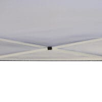 Blauer, wasserabweisender und faltbarer Pavillon 3x3m mit UV-Schutz und Tasche.