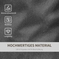 Robustes 4er-Set schwarze Pavillon-Standfüße.