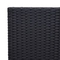 Rattan 2er Sofa Lounge-Gartenbank Gastronomie 120cm JAM-G16