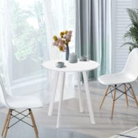 Runder Esstisch modernes Design Weiss – Produktfoto zeigt modernes Design, hochwertige Materialien und funktionale Eigenschaften ideal für Wohn- oder Arbeitsbereiche. Perfekt als Einrichtungsinspiration oder zur Produktpräsentation in einem Onlineshop.