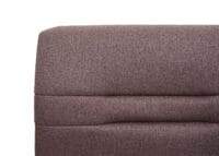 Sitzbank JAM-H70 Textil Edelstahl 160cm braun