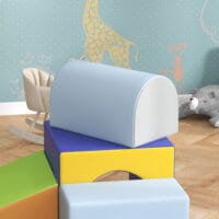 4er-Set Riesenbausteine aus Kunstleder und EPE, Softbausteine ideal für Kinder von 1-3 Jahren. Grosse, sichere Bausteine für kreatives Spiel.